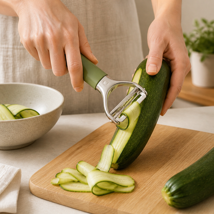 2-in-1 Vegetable Peeler lifestyle use photo